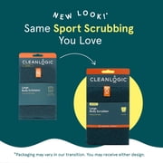Cleanlogic Sport Large Body Scrubber, Exfoliating Body Tool for Smooth Skin