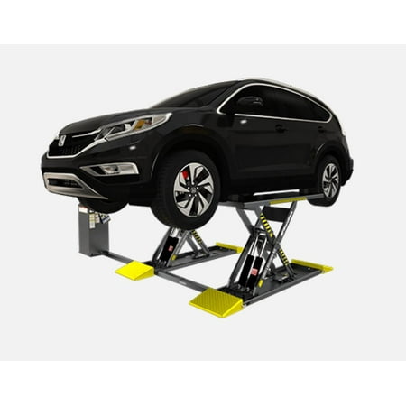 Bendpak Mds-6Lp Mid Rise Scissor Vehicle Lift With Open Center 6000 Lbs Capacity