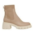 thumbnail image 1 of Dellytop Womens Lug Sole Platform Elastic Slip On Casual Chunky Block Heel Ankle Boots, 1 of 1