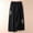 Black, variant on Pants for Women,Culottes Linen Blend Elastic Waist Casual Palazzo Trousers with Pockets Capris,Women's Pants Wide Leg Pants Woman Business Casual Women Womens Clothes Army Green M
