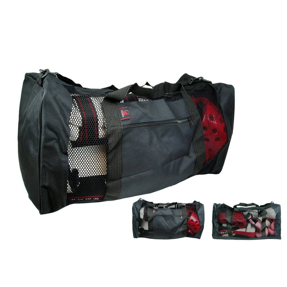 Large Mesh Duffel Bag, Equipment Duffle Bag, Spacious Full Mesh Square