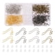 thumbnail image 1 of Kit para aretes, respaldos para aretes de bricolaje, 240 piezas, ganchos para aretes para joyas, proyecto de artesanía de bricolaje,, 1 of 8