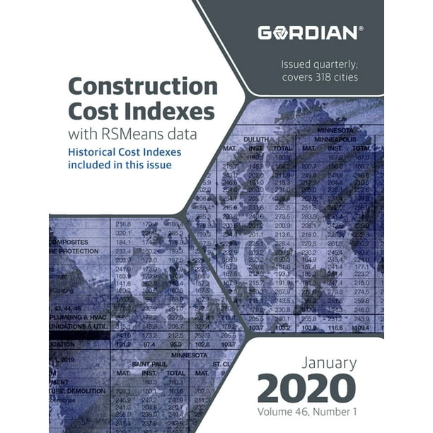 Construction Cost Index with Rsmeans Data January 60140a (Paperback