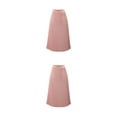 thumbnail image 1 of Qarigey negra cómoda para mujer - plisada de poliéster elegante y adelgazante Faldas largas midi maxi Type11 NO11, 1 of 6
