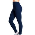 thumbnail image 6 of Baqcunre Womens Leggings,Four Seasons Breathable Seamless Yoga Clothing Fitness Suit Sports Yoga Pants Workout Leggings for Women,Yoga Pants Women Women's Pants Navy S-3XL, 6 of 9