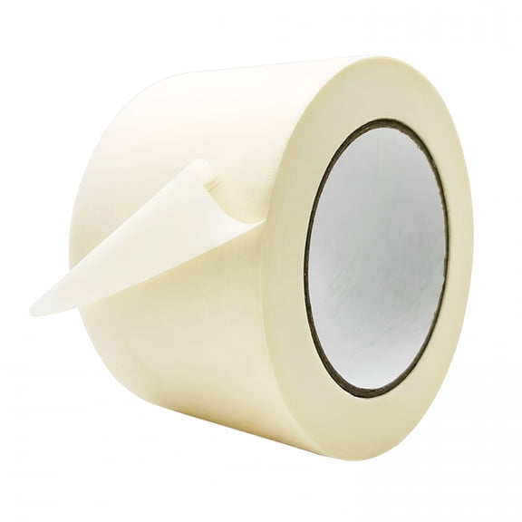 CCOCC Wide Masking Tape,General Purpose Beige White Painters Tape for Home,Office,Labels,DIY and Arts,Crafts,Multi-Surface Adhesive Painting Tape,3" X 55 Yards 1 Roll