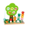 thumbnail image 4 of Rompecabezas con forma de madera Toy Educational Toy de madera Apilamiento de vegetales y juguete de clasificación para regalo de cumpleaños, 4 of 8