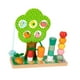 thumbnail image 4 of Madre de madera Rompecabezas a juego Game Juego sensorial Juguete Bloque de vegetales para niños Toy de viaje para niños y niñas, 4 of 9