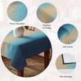 thumbnail image 5 of Dark Blue Khaki Ombre Table Cloth Waterproof Tablecloths, Modern Abstract Art Gradient Tablecloth Dining Table Cover for Kitchen Party Tabletop Outdoor, Rectangle Tablecloth 60x120 Inch, 5 of 9