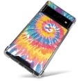 thumbnail image 3 of Skinit Tie Dye Rainbow Tie Dye Google Pixel 6 Pro Clear Case, 3 of 3