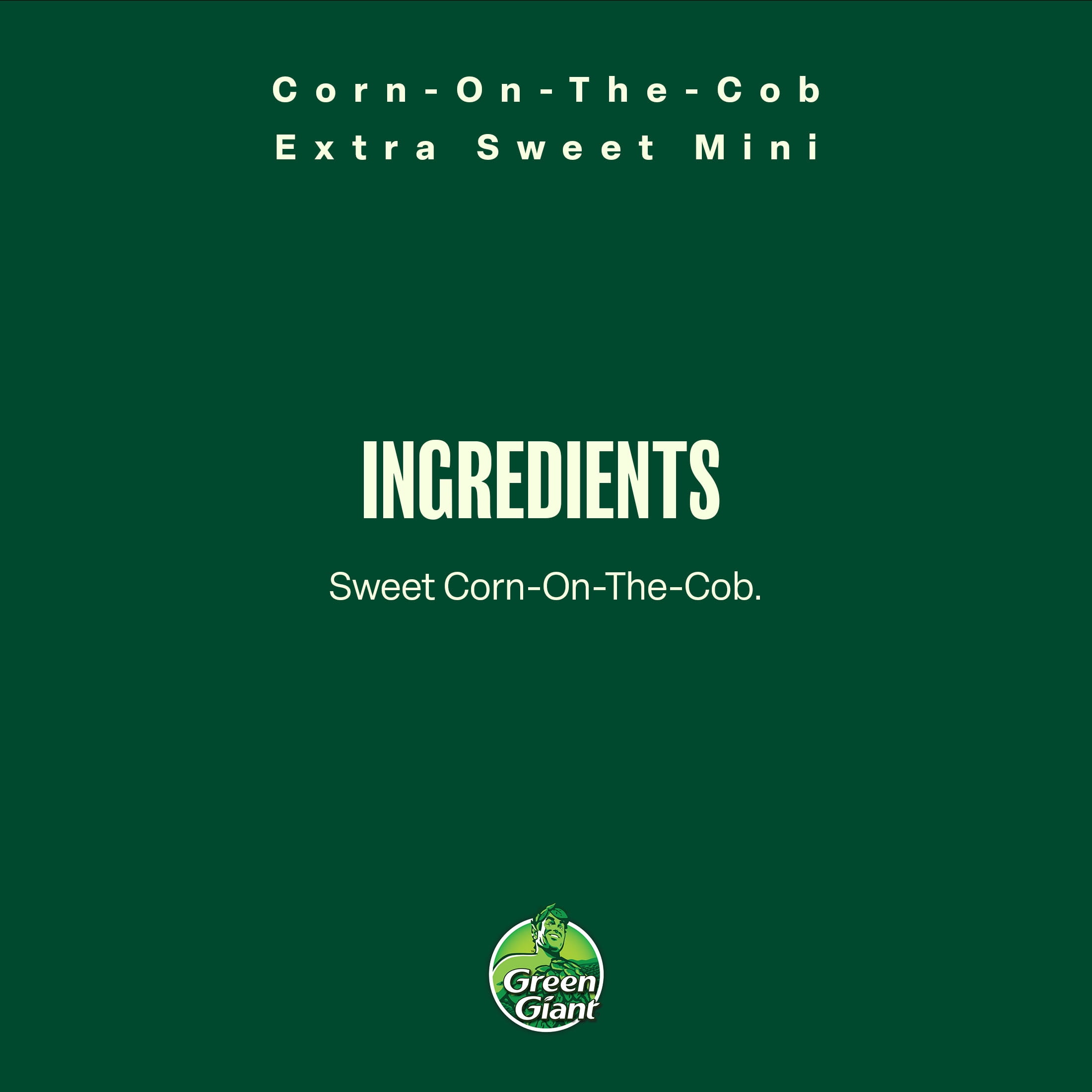 Green Giant Extra Sweet Corn on The Cob, 12 Count Bag (Frozen Vegetables)