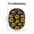 thumbnail image 3 of Pofeuu Sunflower (2) Print Silicone Pot Mat Mitten With Hanging Loop Heat Resistant Oven Mitts Non-Slip Bbq Baking Smoking Potholders, 3 of 7