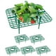 thumbnail image 1 of Soporte para plantas de fresa | Jaulas ajustables de plástico para fresas de 5 piezas para cultivo en jardín y protección de bayas | Soportes flexibles extraíbles de 9,8 x 7,9 x 3,5 pulgadas, 1 of 2