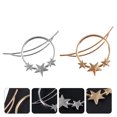 thumbnail image 4 of Shisuyan Hairpin Silver 2Pcs 3.1x2.2in, 4 of 8