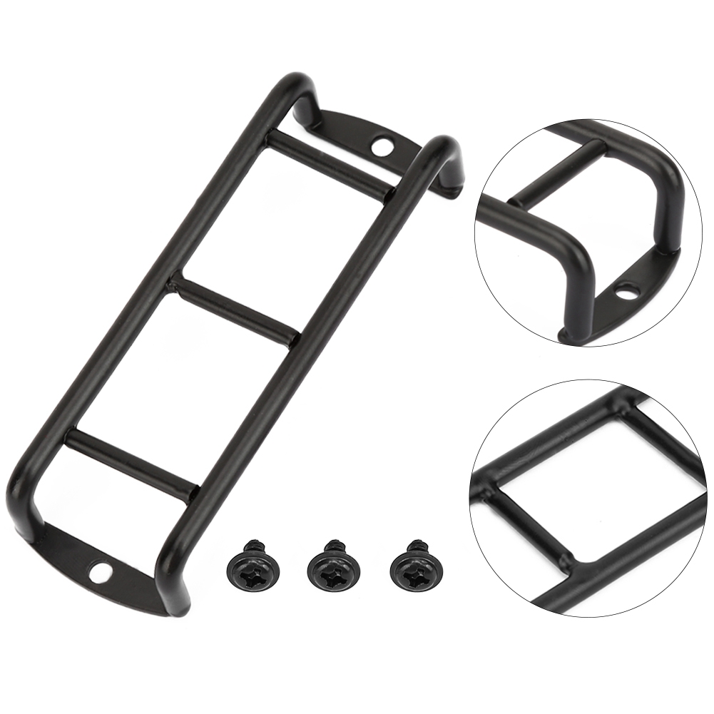 1:10 Mini RC Stainless Steel Stairs Ladder fits for Ford Bronco TRX4 90046 KM2