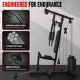 thumbnail image 6 of GARVEE Multifunctional Home Gym System,Home Gym Station with 100LBS Weight Stack,Exercise Equipment for Full Body Traning with Pulley System, 6 of 8