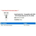 thumbnail image 2 of Head Gasket Set - Compatible with 2005 - 2010 Honda Odyssey 3.5L V6 J35A6 2006 2007 2008 2009, 2 of 2