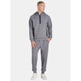 thumbnail image 6 of Athletic Works Men's Grid Tech Fleece Joggers, Sizes S-3XL, 6 of 6