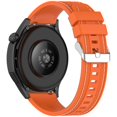 thumbnail image 1 of Silicone Strap for Huami Amazfit Bip 5 GTR 47mm GTR 2 Universal 22mm Stitching Lines Watch Band - Or, 1 of 5