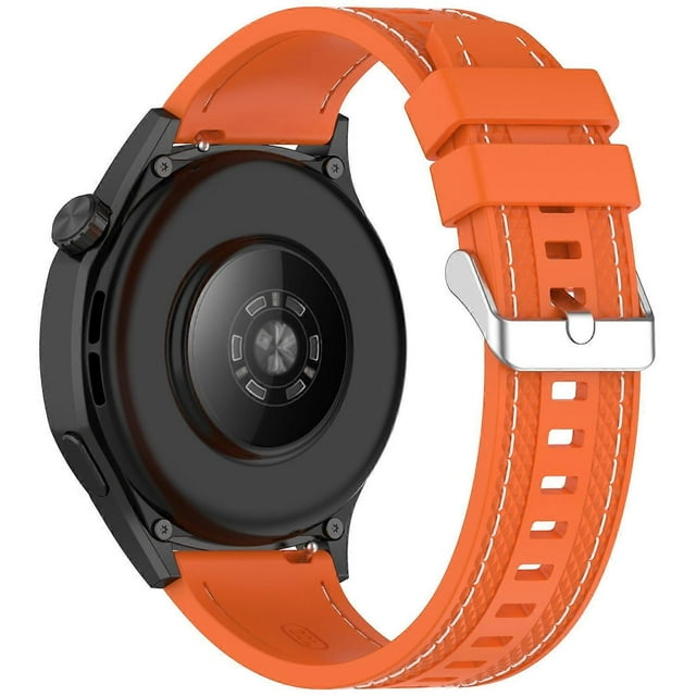 Silicone Strap for Huami Amazfit Bip 5 GTR 47mm GTR 2 Universal 22mm Stitching Lines Watch Band - Or
