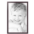 thumbnail image 2 of ArtToFrames 21" x 33" Cherry Picture Frame, 21x33 inch Red Wood Poster Frame (WOM-4095), Pack, 2 of 8