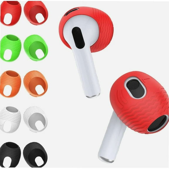 (5 Pairs) for AirPods 3 Ear Tips Covers, Silicone Anti-Slip Ear Covers Accessories Compatible with AirPods 3rd Generation 2021
