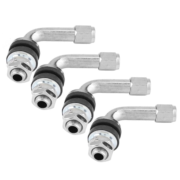 Válvula De Neumático De Ángulo De 90 Grados Para Neumático De Motocicleta De Coche 4 Vástagos Vogacara VI003394-00