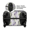 thumbnail image 2 of Disketp Lavender Flowers Elastic Travel Luggage Cover Travel Suitcase Protective Cover For Trunk Case Apply To 18''-32'' Suitcase Cover-Small, 2 of 7