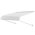 thumbnail image 3 of KFFKFF Aluminum Awning 48 x 42 in, Sturdy Window and Door Canopy, Lightweight and Durable Aluminum Exterior Cover for Rain, Snow, Sun Protection on Entrances, Windows, Patios, Porches, 3 of 9