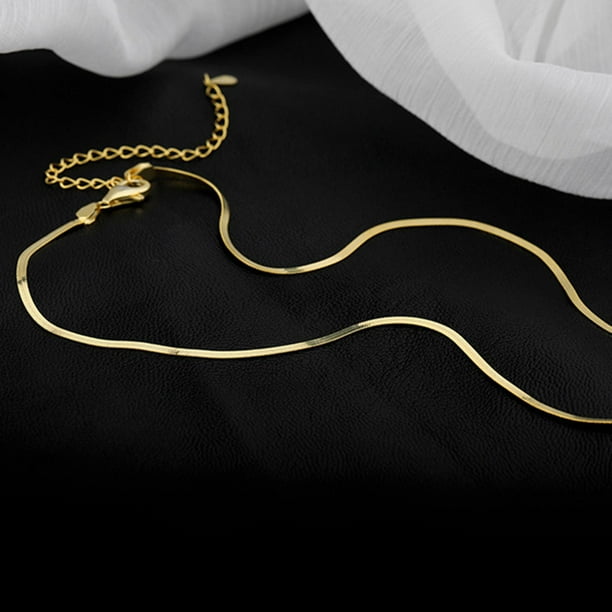 Flat gold deals chain designs