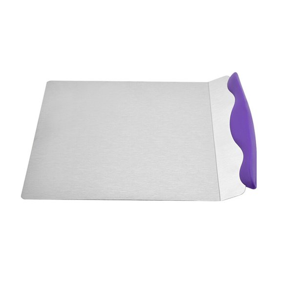 Pala práctica para pizza, espátula de acero inoxidable para pasteles, espátula de cocina para panqueques