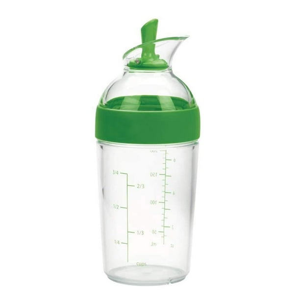 Salad Dressing Shaker Container Bottle Universal Manual Sauces Mixer