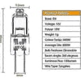 thumbnail image 2 of 20 Pack G4 Halogen Bulbs 10W 12V Warm White Capsule Lamps, 2 of 5