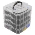 thumbnail image 1 of 650Pcs Car Fastener Clips Mixed Auto Fastener Clip Door Trim Panel Auto Bumper Push Retainer Pin Ca, 1 of 5