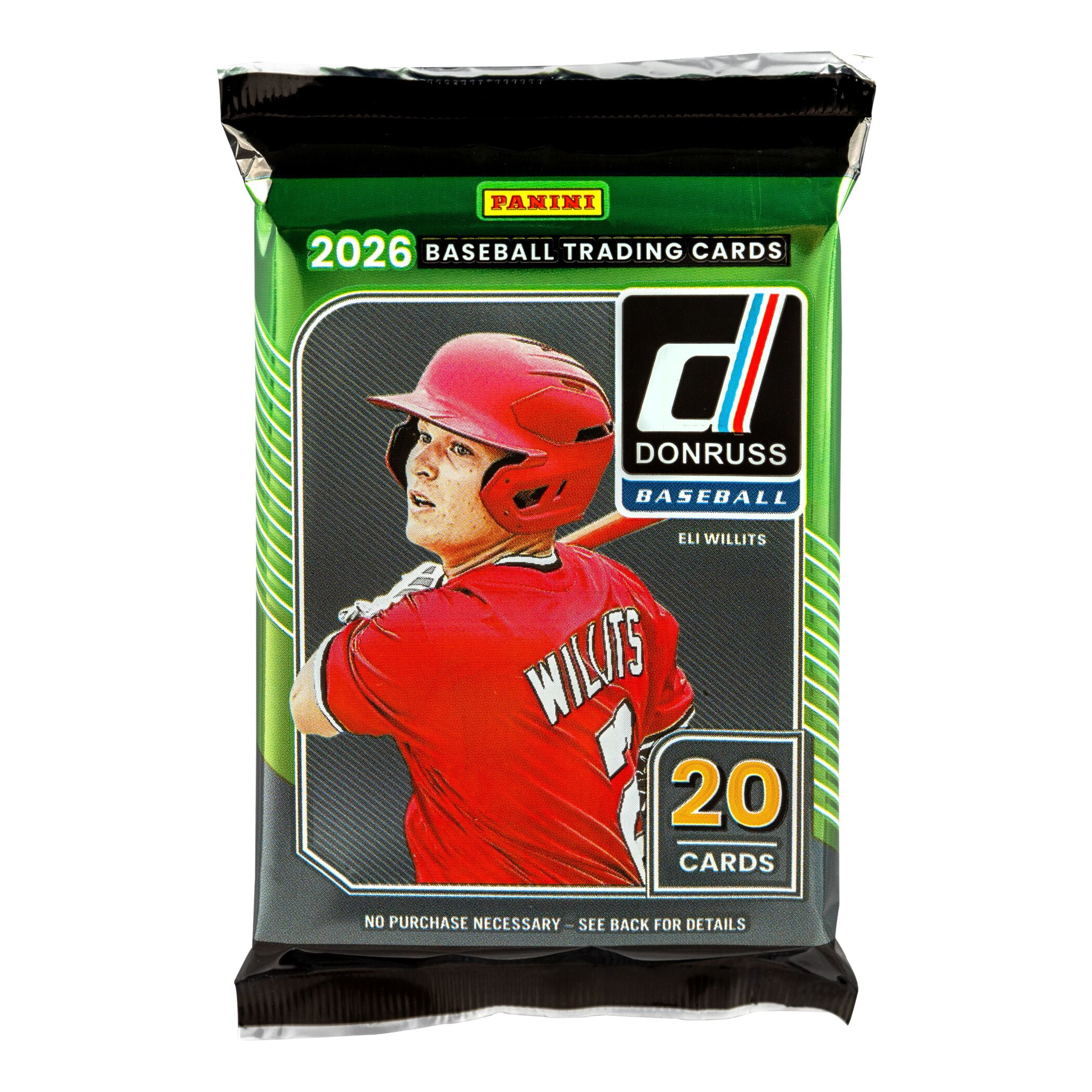 26 Panini Donruss Baseball Trading Cards Mega Box