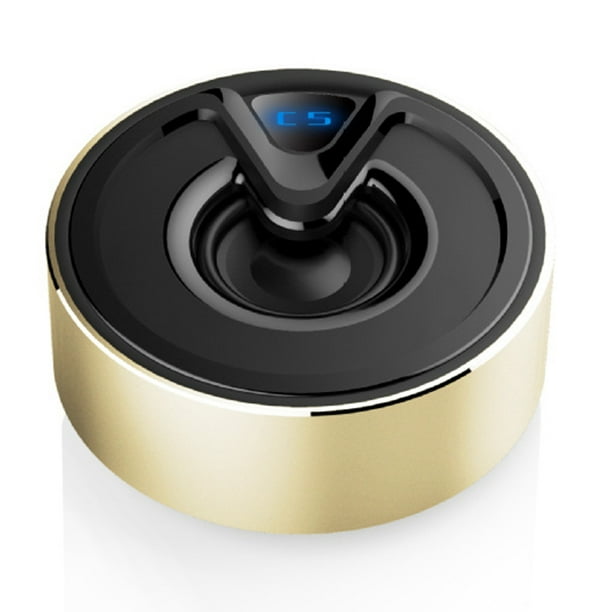 Altavoz Bluetooth, inalámbrico Bluetooth con graves profundos y sonido estéreo, compatible con tarjeta TF/AUX, micrófono integrado para viajes de fiesta al aire libre en el hogar Adepaton 2034837-3