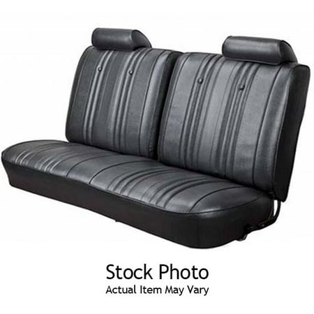 Front Bench Seat Upholstery - PUI 70AS10B Split Front Bench Seat Upholstery, 70 Chevelle