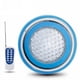 thumbnail image 1 of Lámpara de pared LED subacuática para piscina de acero inoxidable de 12 V con borde azul de 12 W, IP68, resistente al agua, colorida, con control remoto, 1 of 3