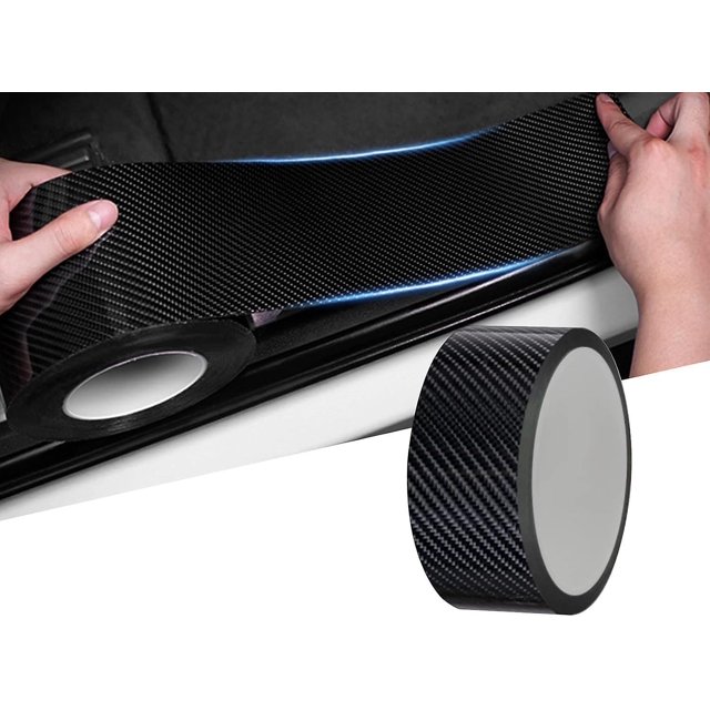 BR Película protectora de fibra de carbono para puerta lateral de General Motors: resistente a rayones y duradera