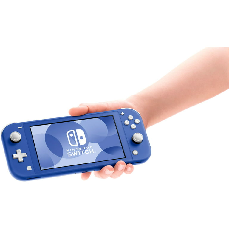 Nintendo Switch Lite Blue, Kirby Star Allies, Mytrix 128GB MicroSD 