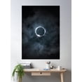 thumbnail image 2 of Cover Eclipse Poster Wall Art, Modern Wall Decor, 24x36 UNFRAMED, 2 of 3