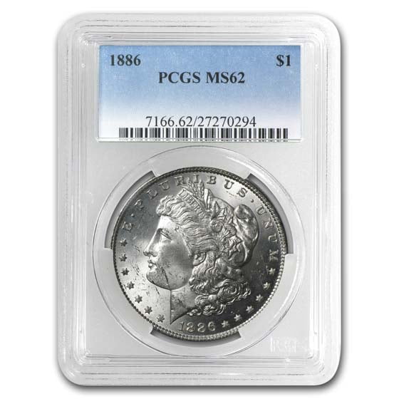 1878-1904 Morgan Dollars MS-62 PCGS