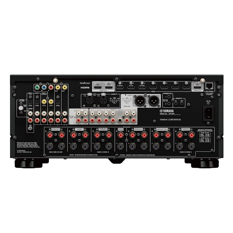 Yamaha RX-A8A AVENTAGE 11.2 Channel AV Receiver, 8K HDMI, Dolby