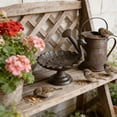 thumbnail image 4 of Sentmoon Window Bird Feeder Bird Feeder Vintage Rural Style Casts Iron Petal Shaped Garden Birds Feeder Ornament, 4 of 9