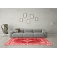 thumbnail image 3 of Ahgly Company Indoor Round Persian Red Traditional Area Rugs, 4' Round, 3 of 4