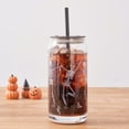 thumbnail image 3 of Way to Celebrate Glass 20oz Can Sipper Halloween Dancing Skeleton, 3 of 6