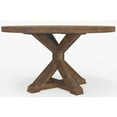 thumbnail image 3 of Alpine Furniture Newberry Round Dining Table in Medium Brown, 3 of 4