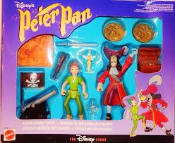 peter pan figure play set