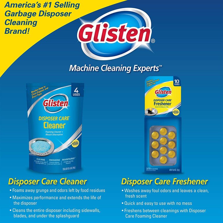 Glisten® Disposer Care®, Garbage Disposal Cleaner