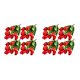 thumbnail image 4 of Toystoory 4X flores artificiales 9 cabezas ramo falso boda tulipanes flor decorativa interior exterior para jardín suministros rojo Rojo 2Conjunto, 4 of 6